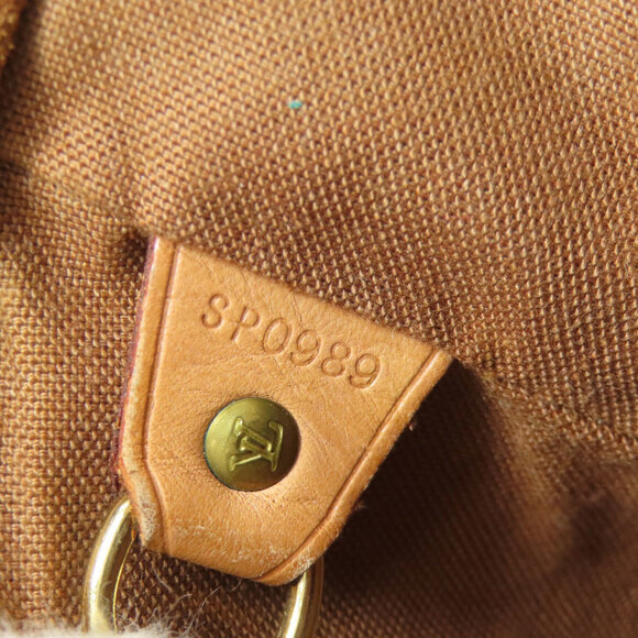 LOUIS VUITTON Authentic Brown Monogram Canvas Backpack main image 11